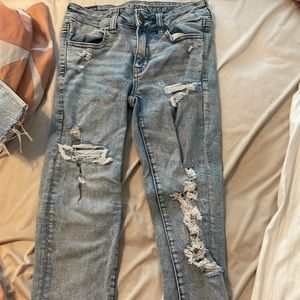 American Eagle Ripped Jeggings